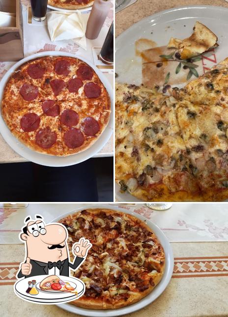 Choisissez des pizzas à Pizza Treff Da Moni