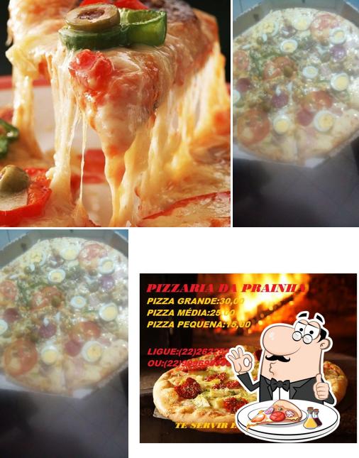 Experimente pizza no Lanchonete & Pizza Da Prainha