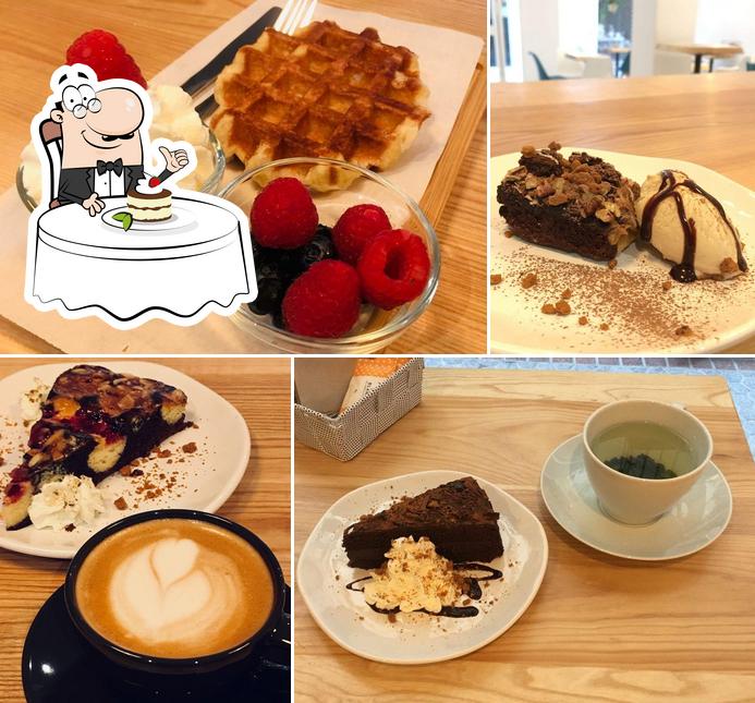 "Kobayashi Coffee Corner" предлагает широкий выбор десертов