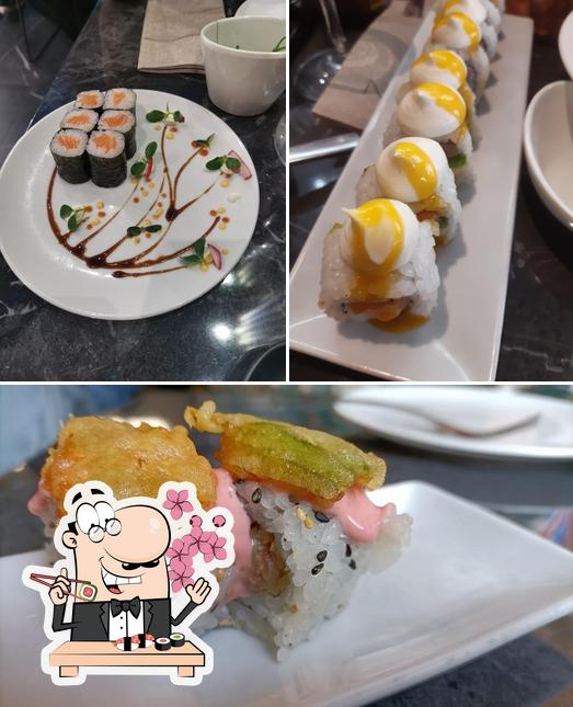 Tómate uno de sus diferentes tipos de sushi