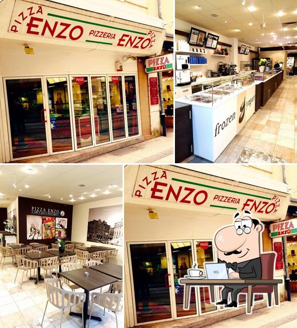 L'intérieur de Pizza Enzo