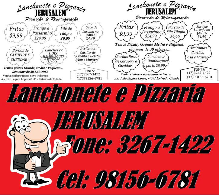 Look at the image of Pizzaria Jerusalem