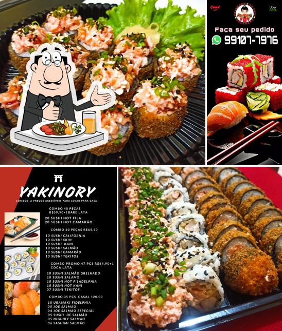 Comida em Yakinory Sushi Delivery