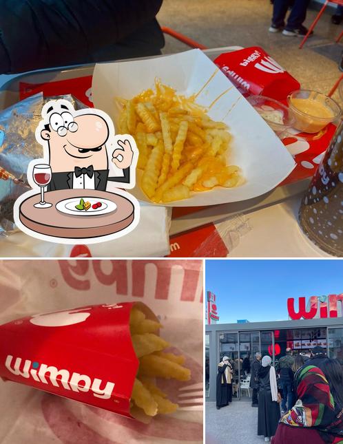 Nourriture à Wimpy