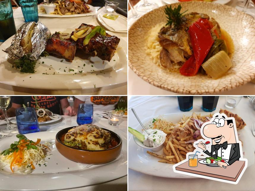 Food at Restaurante Greek Village
