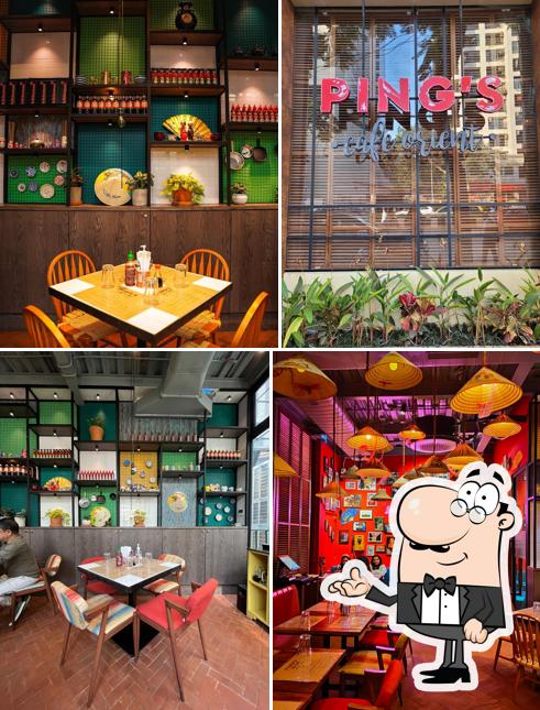 Check out how Ping's Café Orient looks inside