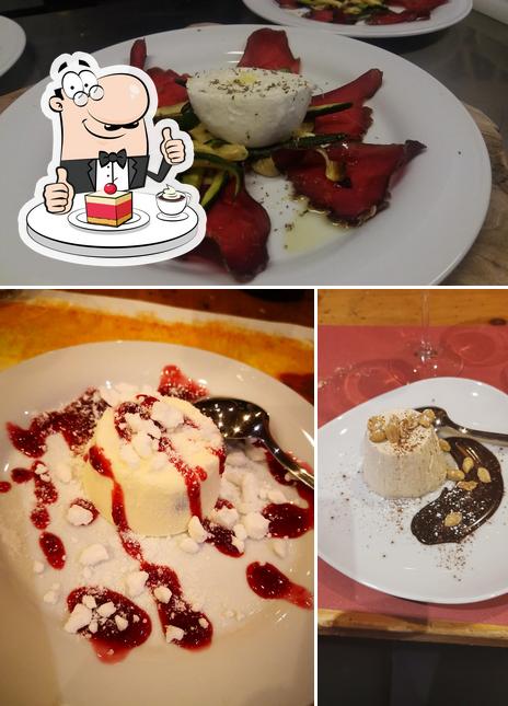 Bistrò Artemisia Bar La Goille serve un'ampia selezione di dessert