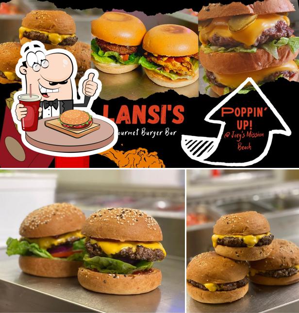 Try out a burger at Lansi's Gourmet Burger Bar