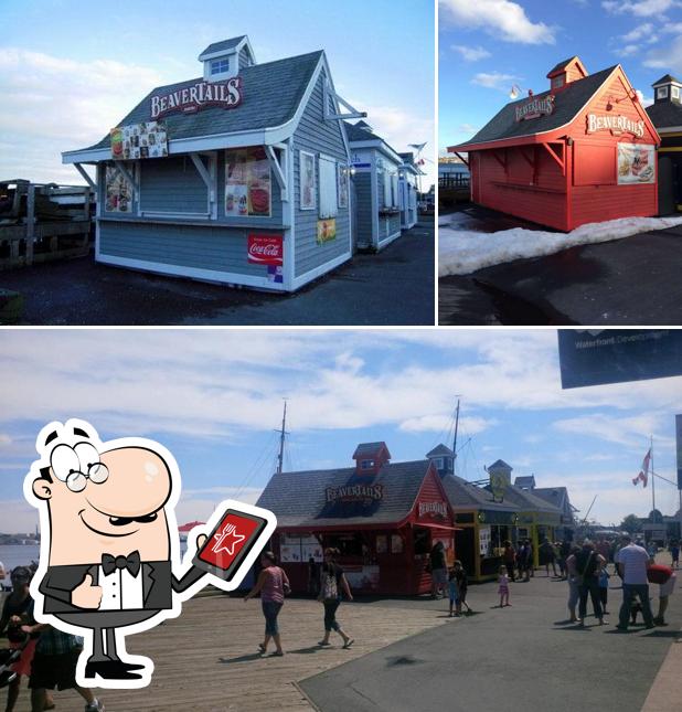 L'extérieur de BeaverTails Halifax Waterfront