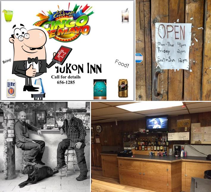See the pic of Yukon Inn