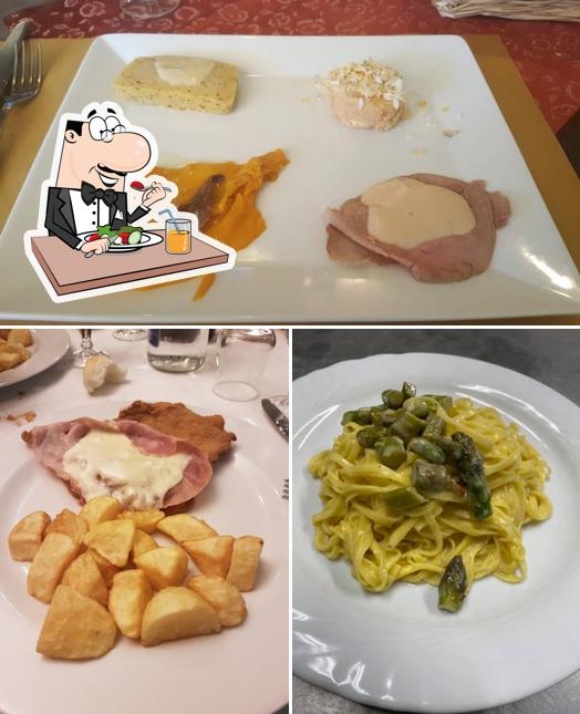 Platti al Trattoria Ristorante Bue Rosso