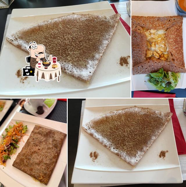 Platos en Crêperie des Alpes