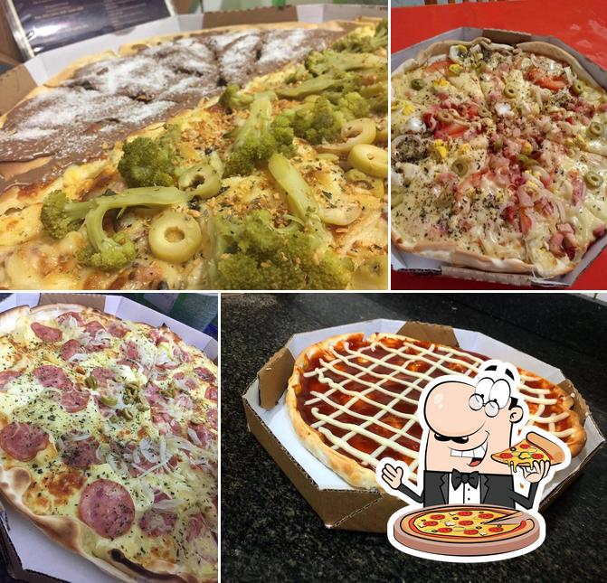 Escolha diversos estilos de pizza