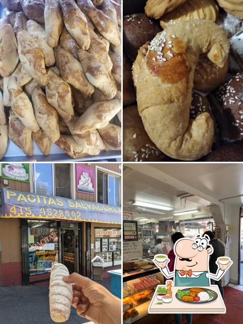 Еда в "Pacita's Salvadorian Bakery"