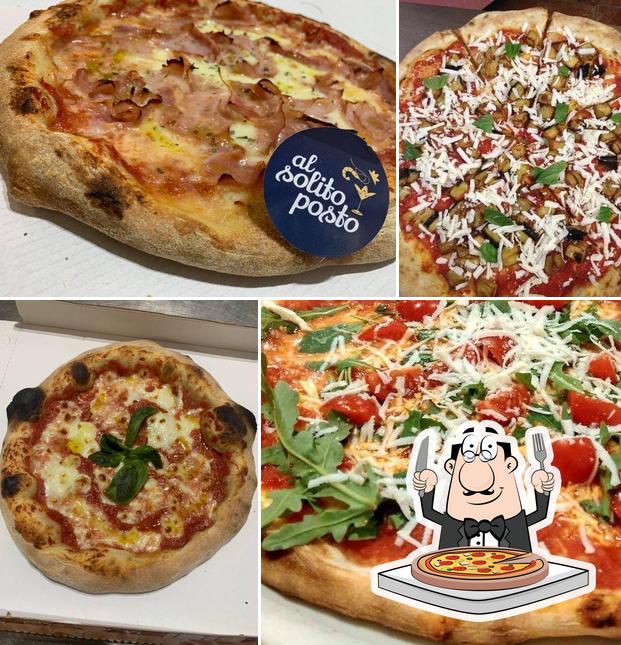 Try out pizza at Bar Al Solito Posto