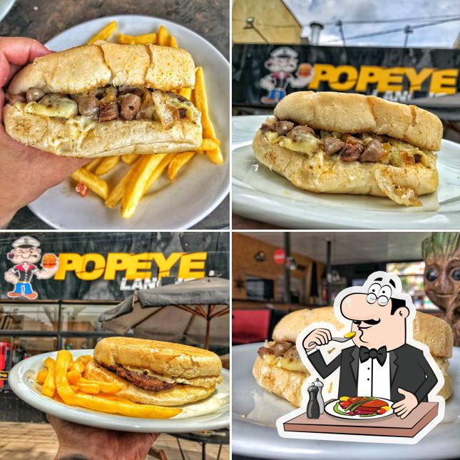 Comida em Popeye Lanches