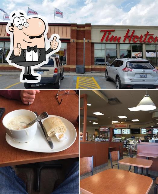 Voici une image de Tim Hortons