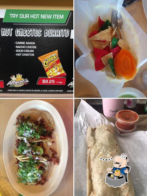Еда в "Albert's Fresh Mexican Food"