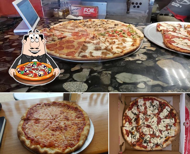 Order various variants of pizza