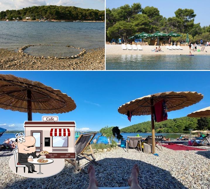 Gli esterni di Beach bar Playa Šćuza