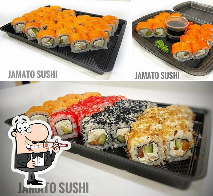 Les sushi sont offerts par Jamato