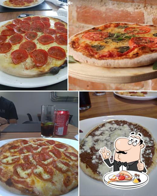 Escolha pizza no Let's Pizza