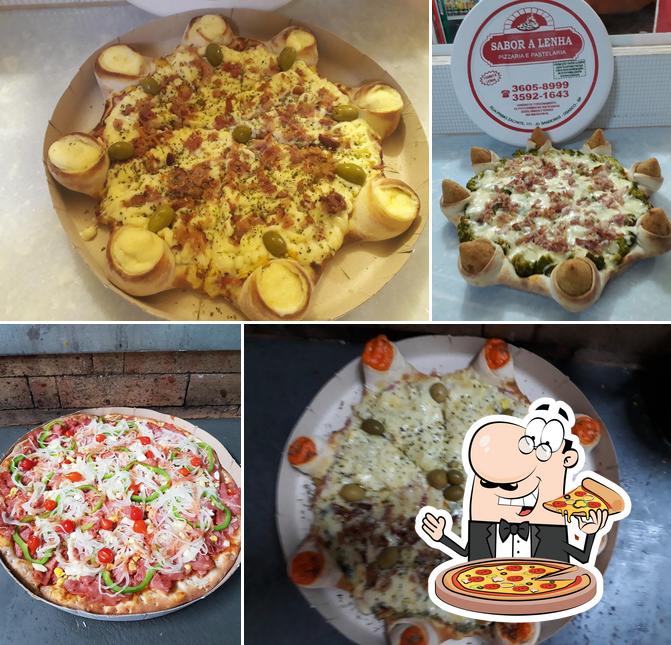 Experimente diferentes variedades de pizza