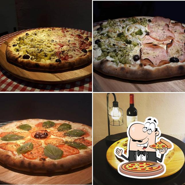 Experimente diversos variedades de pizza