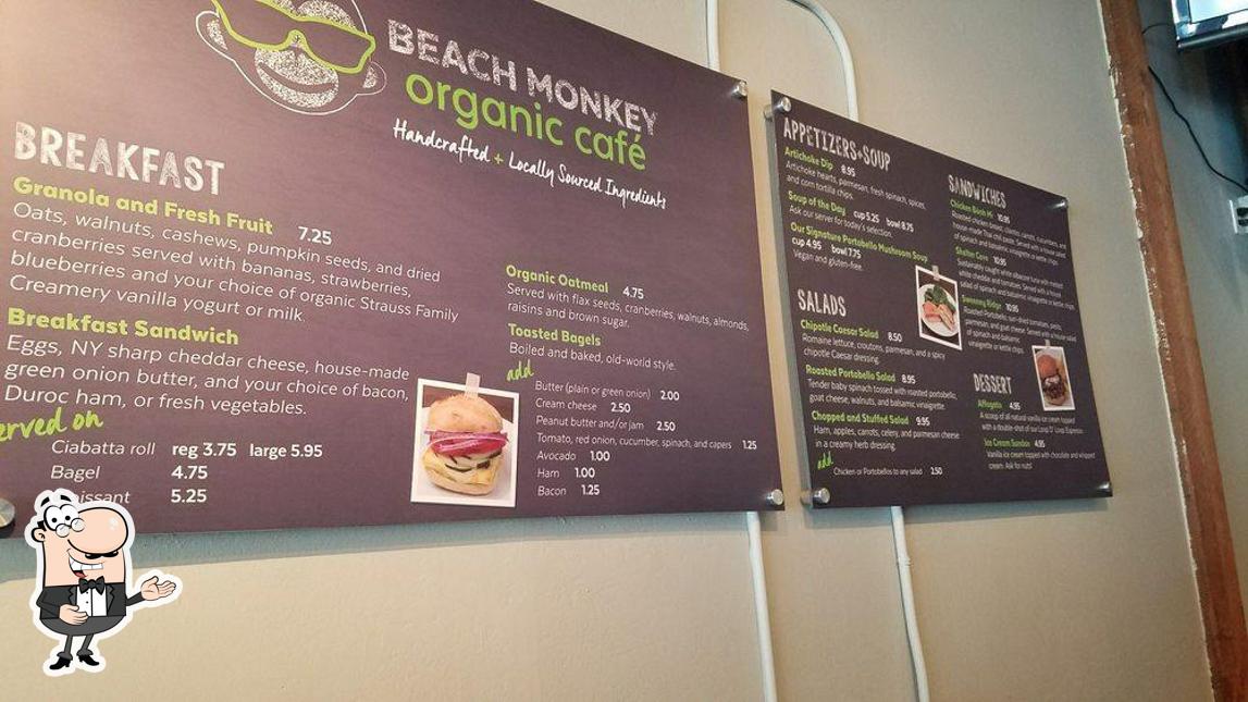Here's a pic of Beach Monkey Organic Cafe