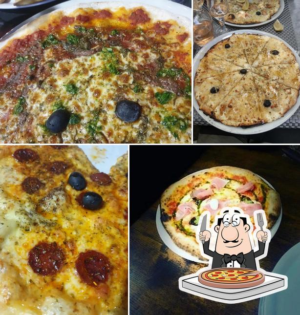 Choisissez des pizzas à Cafe de provence