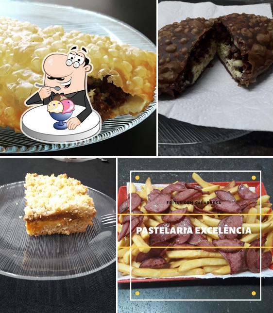 PASTELARIA EXCELÊNCIA provê uma gama de sobremesas