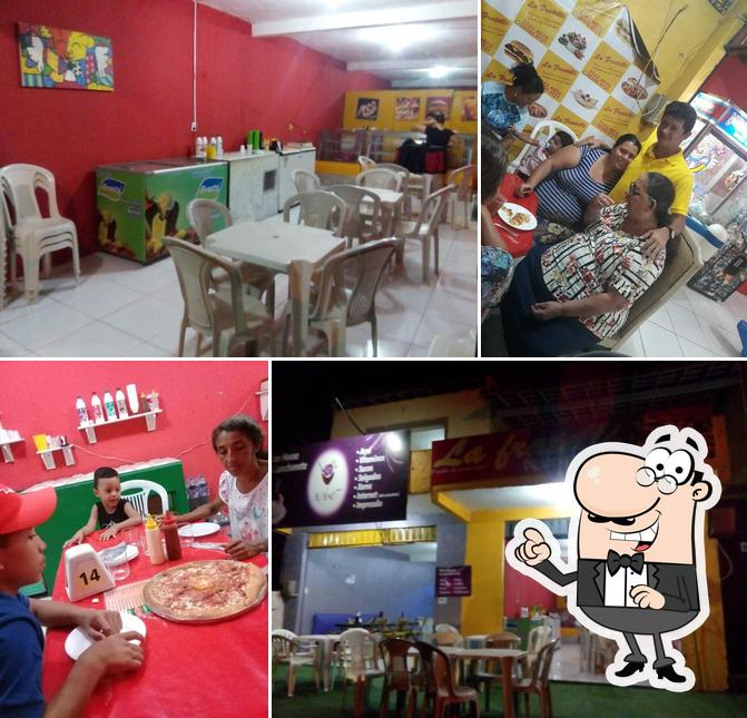 Veja imagens do interior do Pizzaria La Fratelli