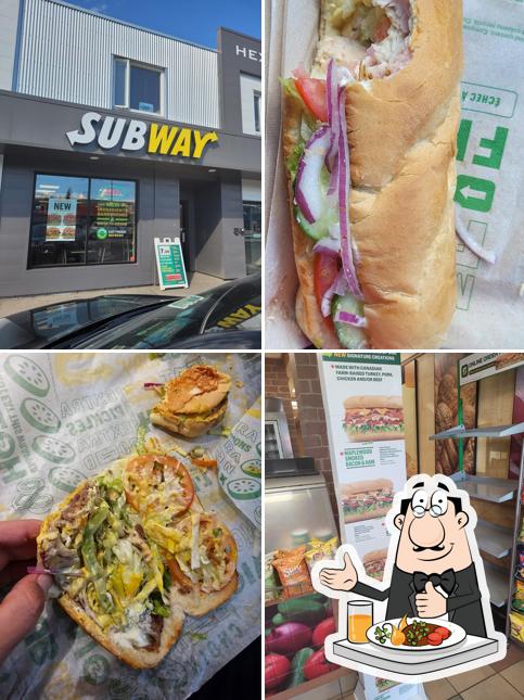 Nourriture à Subway