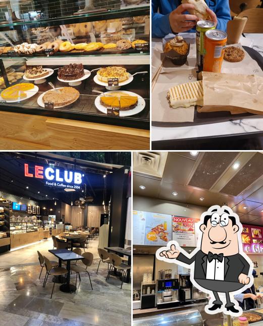 L’image de la intérieur et nourriture concernant LE CLUB Café