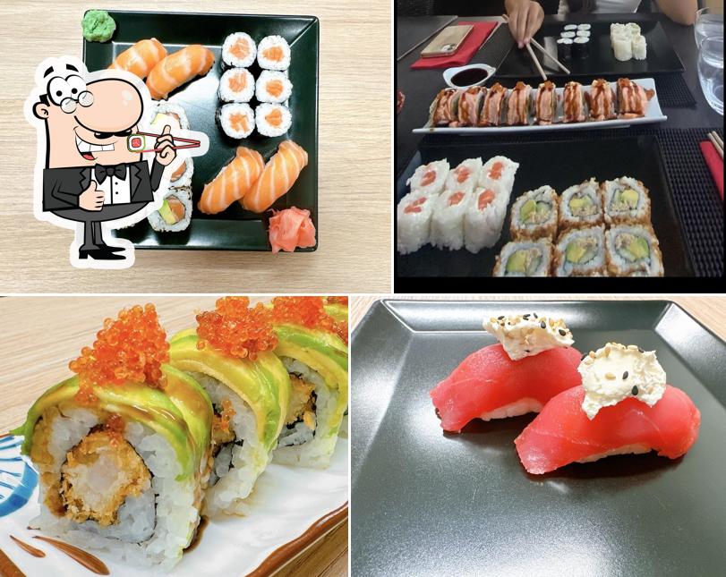 Try out various sushi options