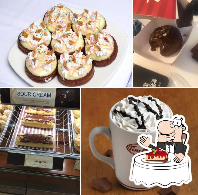 Tim Hortons offre un nombre de desserts