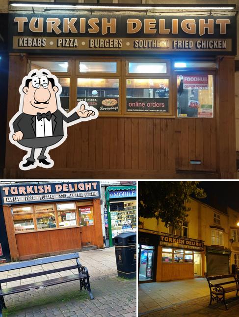 The interior of Turkish Delight