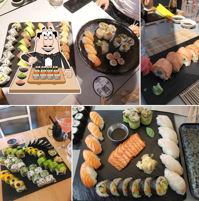 Les sushi sont offerts par Hattori Sushi