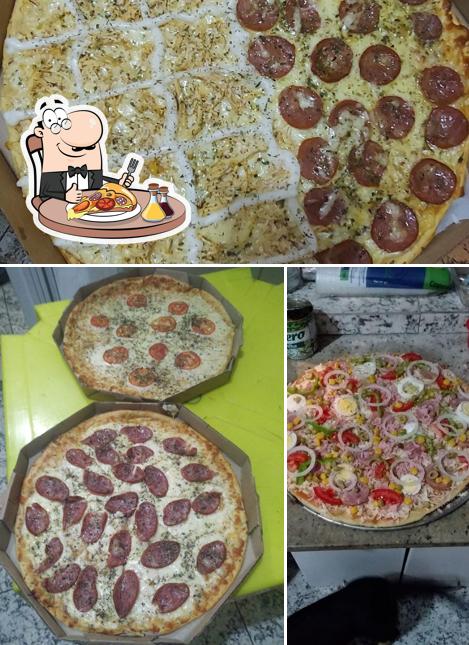 Peça pizza no Rei Do Lanche M.P