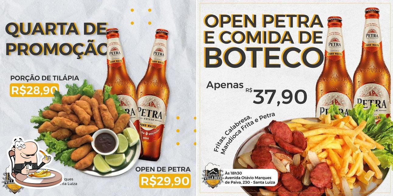 Experimente cbatatas fritas francesas no Villa Beer