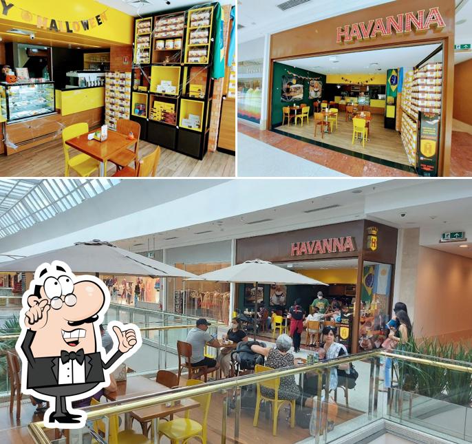 The interior of Havanna Cafeteria - ParkShopping