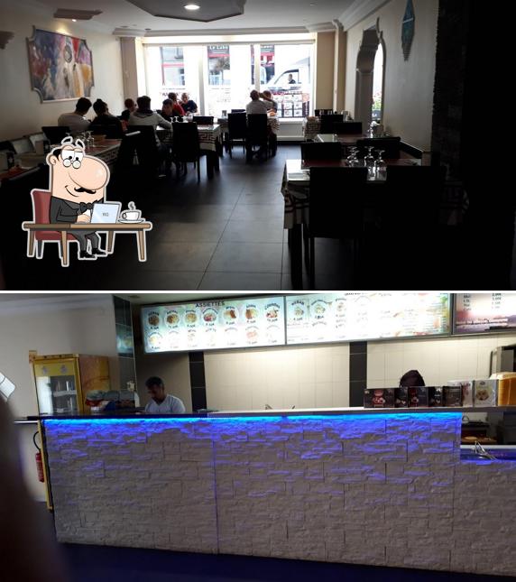 L'intérieur de Hazar Grill Halal Kebab Resturant