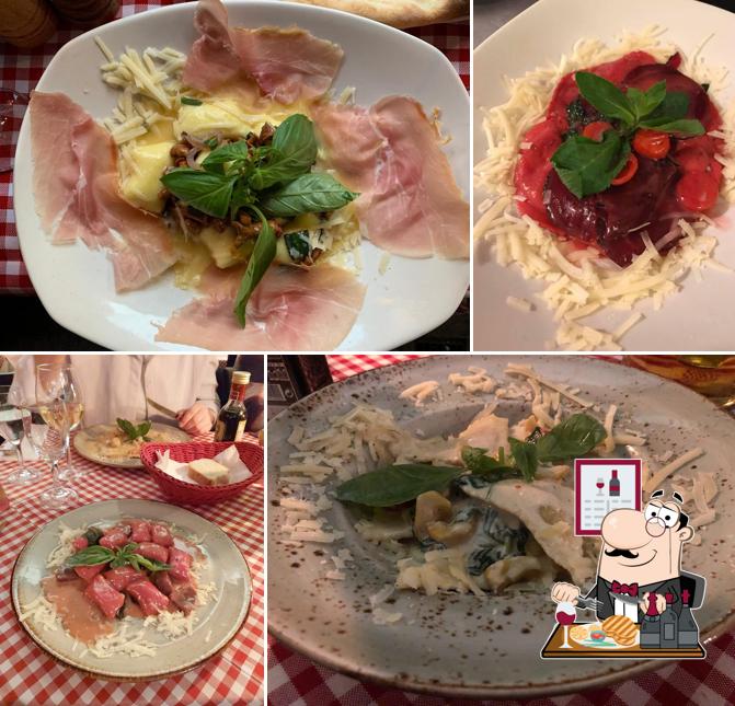 Restaurant Trattoria Portofino offers meat dishes