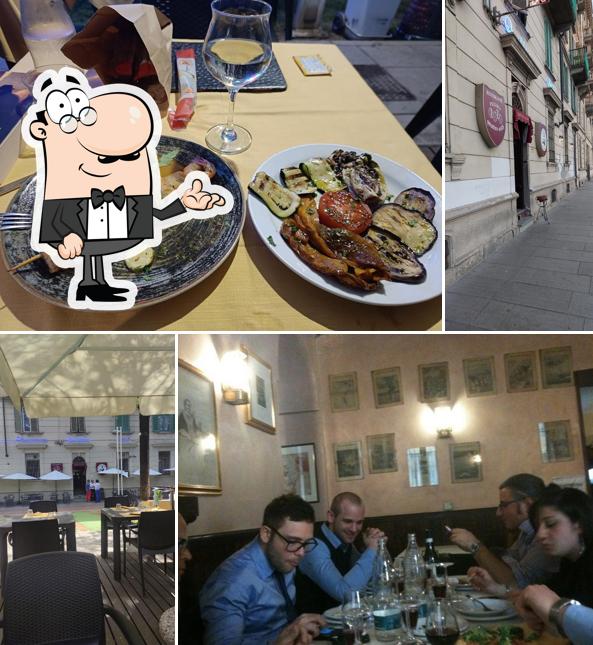 Gli interni di 4 Soldi Ristorante