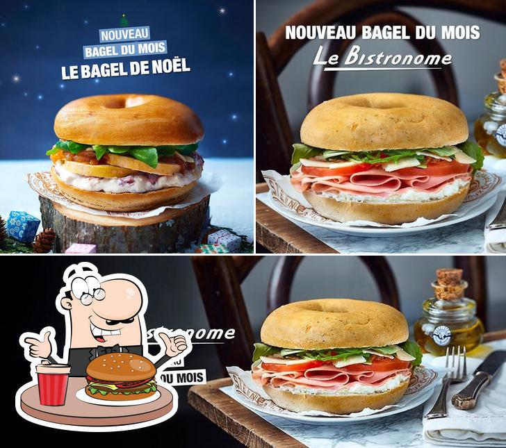 Prenez un hamburger à Bagelstein