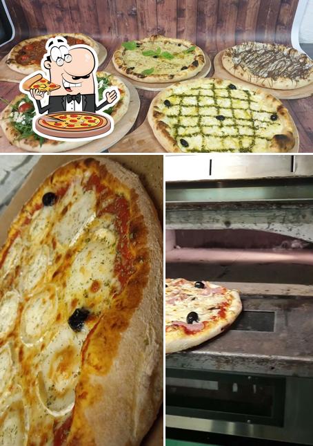 Elige una pizza en Dolce Pizza Aubagne