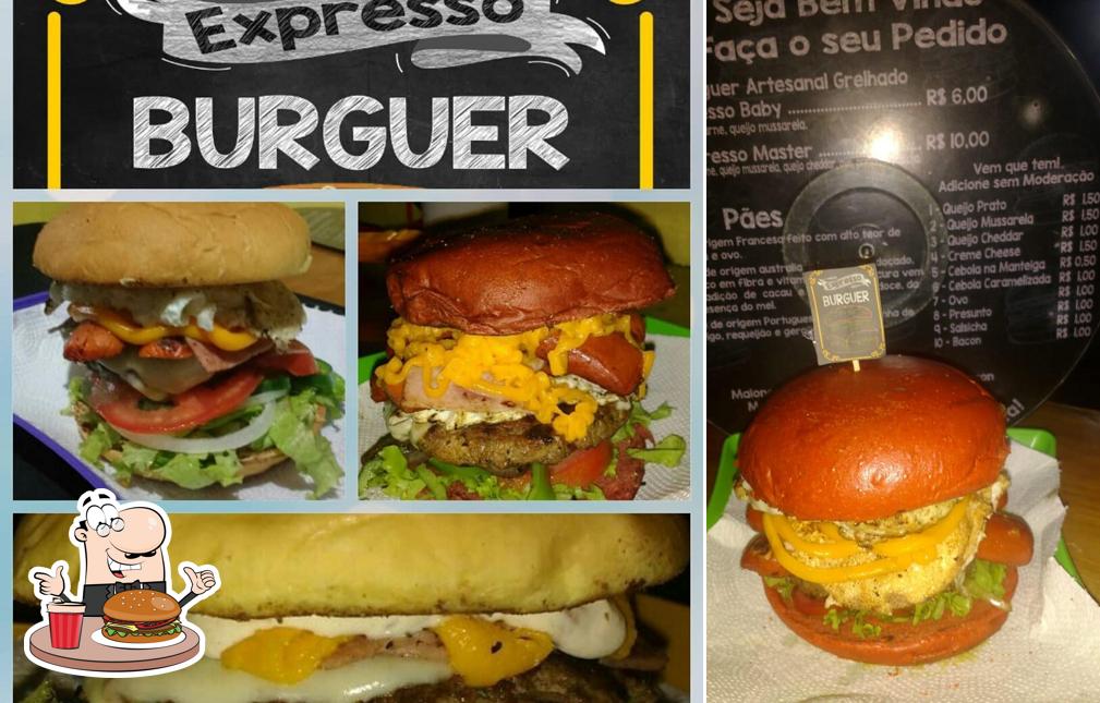 Os hambúrgueres do Expresso Burguer irão saciar diferentes gostos