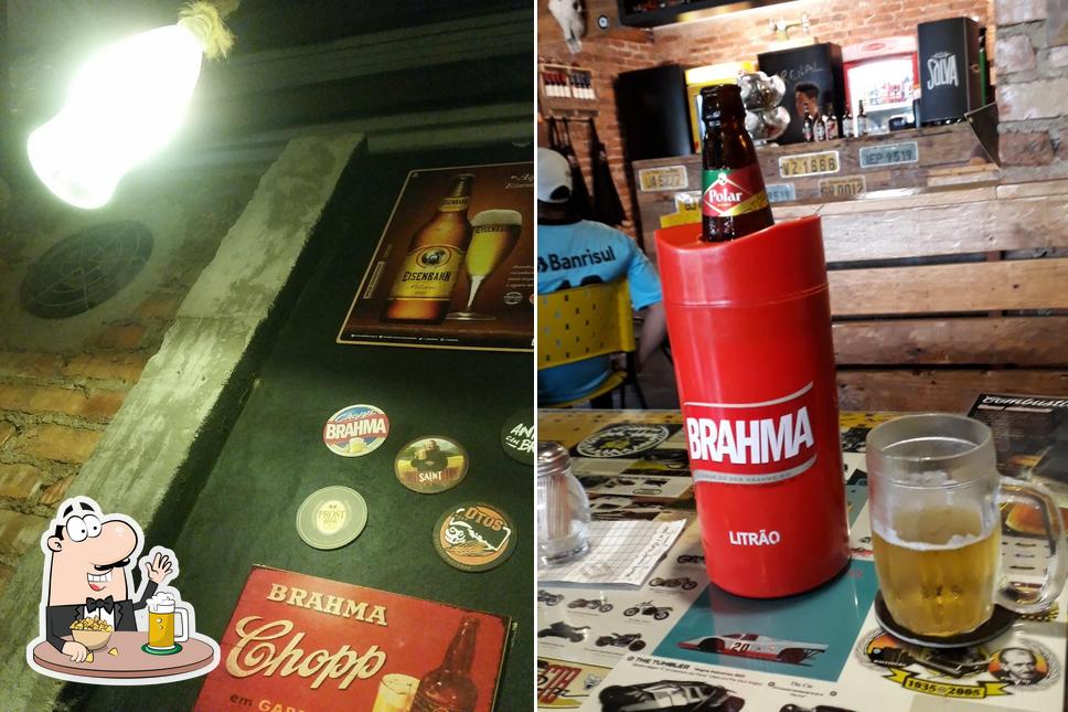 Ferro Velho Burger N'Bar fornece uma opção de cervejas