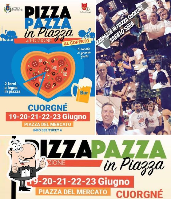 Guarda questa foto di Pizza pazza in piazza cuorgnè