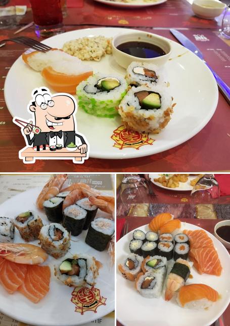 Choisissez de nombreuses options de sushi